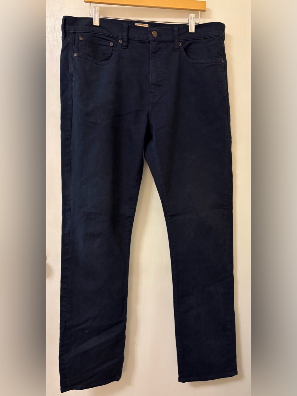 J. Crew Men’s Slim Straight Jeans in Navy